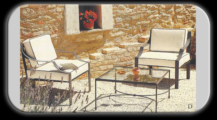 Vrtna sedežna garnitura - Cantori Italija