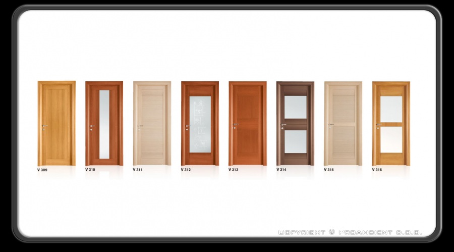 zaokrožena notranja vrata nova gorica