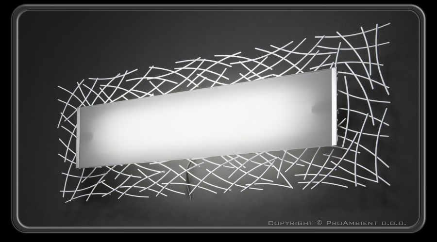 Svetilo z domiselnim okvirjem