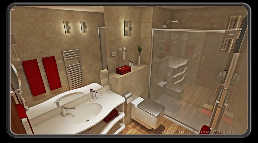 3d redner hotel kopalnica