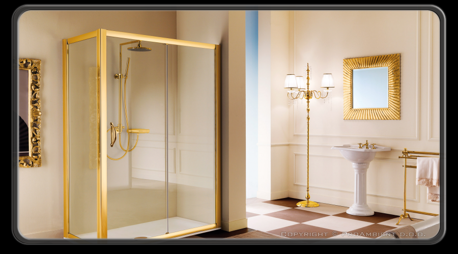 Shower in classical style