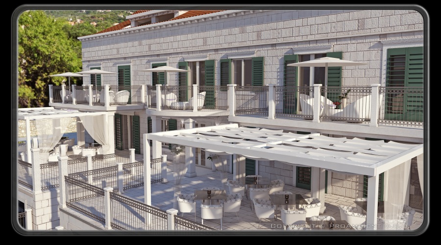 Kamnita fasada dalmacija, istra, kras