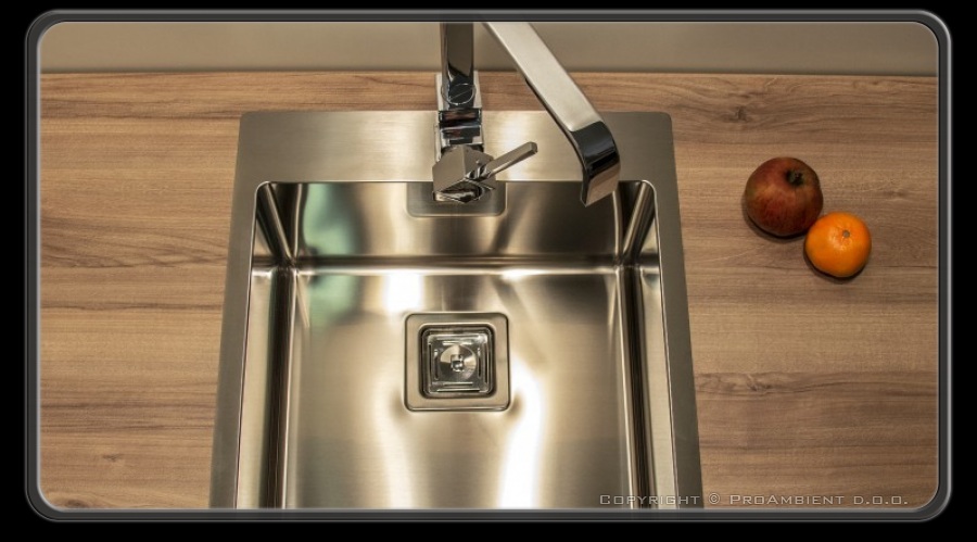 Manjše inox korito