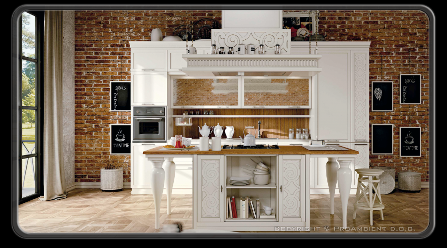 Elegantna, stilna kuhinja