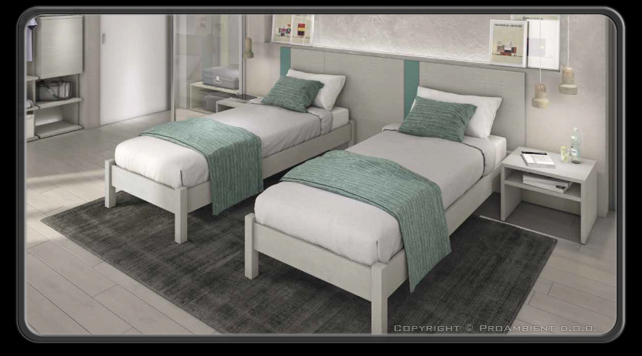 Hotelska soba z dvemi ležišči