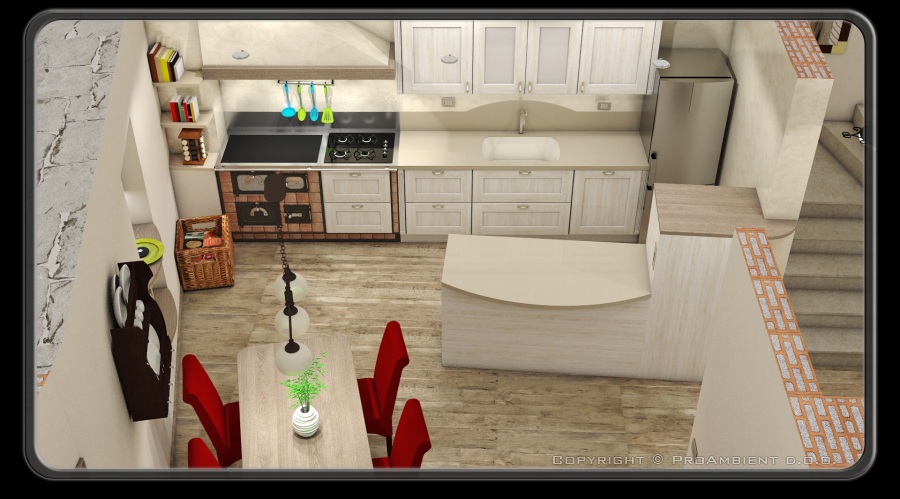 arhitektura projektiranje 3d hisa