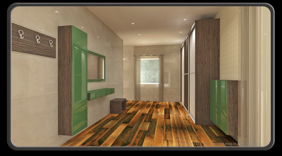 moderno pohištvo predsobe