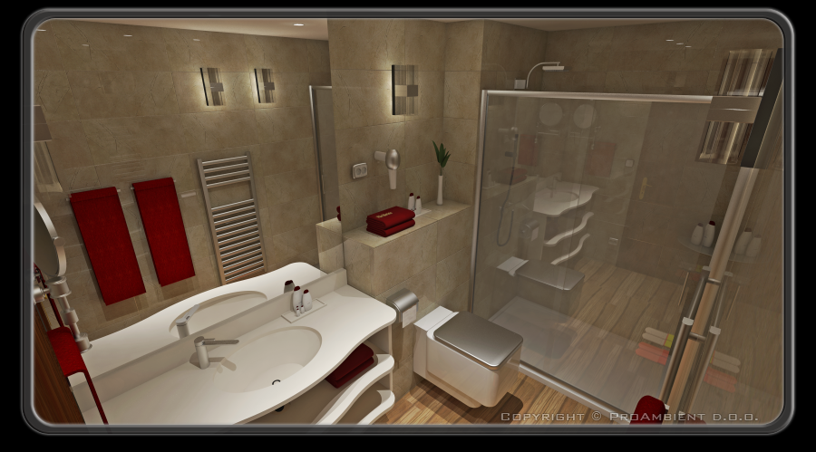 Recostruzione appartamento Hotel 4 stelle Croazia
