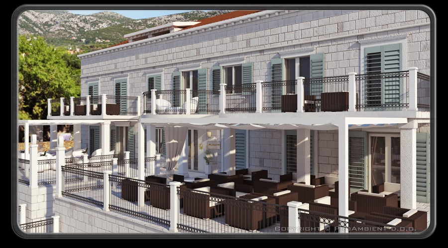 3D progetto di lusso