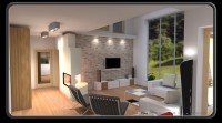 3D immagine virtuale interni
