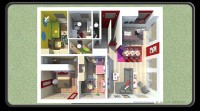3D immagine virtuale casa